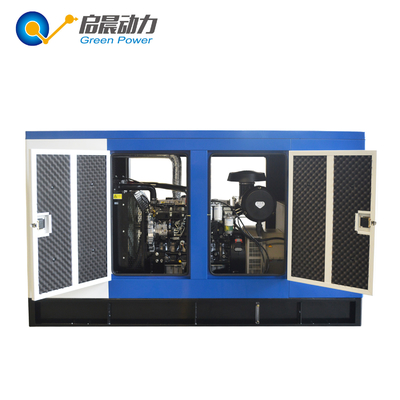 100KVA soundproof silent natural gas generator with ATS