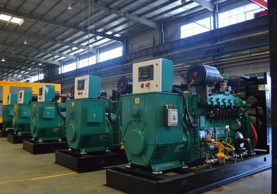 Factory Directly Supply 6 Cylinder LNG CNG Natural Gas Generator 500kw