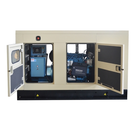 100KVA 120kVA Natural Gas Generator with Silent Canopy