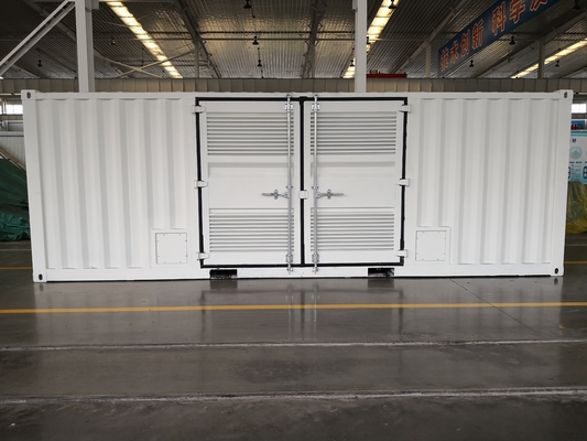 High Efficiency Soundproof CNG LNG Natural Gas Generator Low Emissions