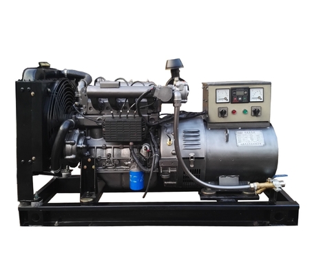 250KW High Performance Biogas Generator Open / Soundproof Type