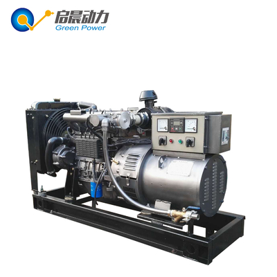 250KW High Performance Biogas Generator Open / Soundproof Type