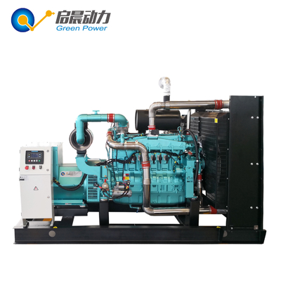 Water Cooling Method Biogas Generator Sets Open Type 100kw
