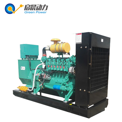 120kVA Open Type Biogas Generator Sets 50 / 60Hz Water Cooling
